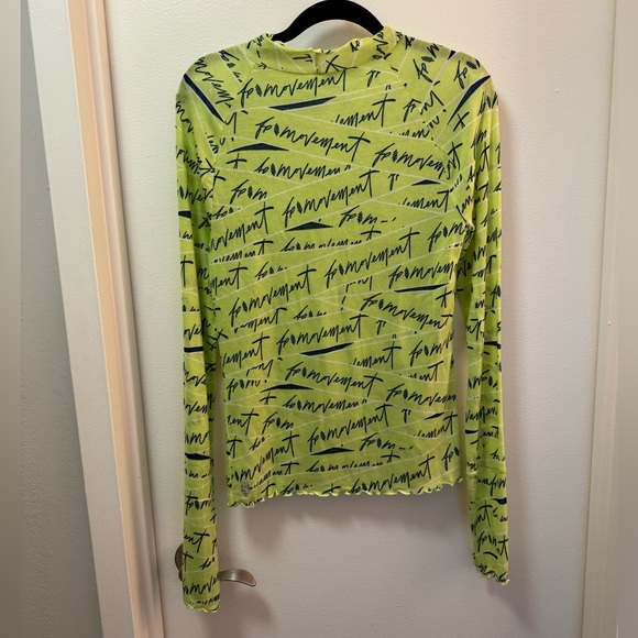 NWOT Free People High Jump Logo Long Sleeve - Picture 3 of 5